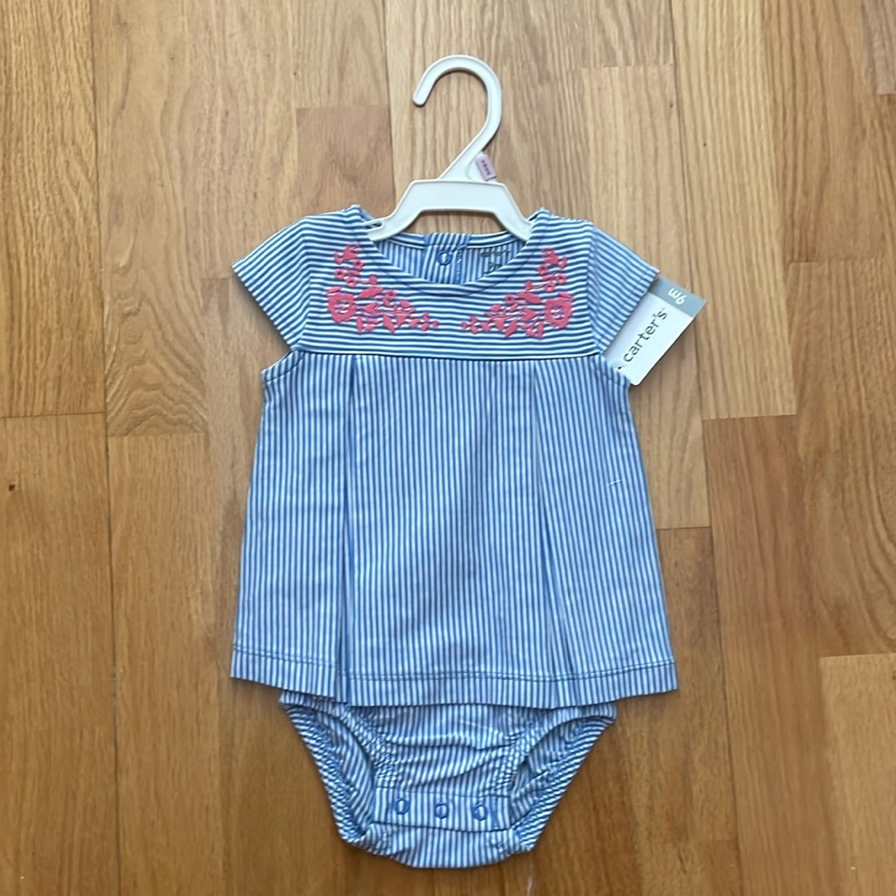 Girls 9 month, spring/summer bodysuit